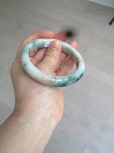 Load image into Gallery viewer, 59.3mm Certified 100% natural Type A sunny green/brown jadeite jade bangle BH38-4359