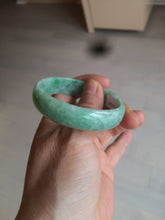 Load image into Gallery viewer, 52.5mm certified 100% natural Type A sunny green jadeite jade bangle BK5-3359