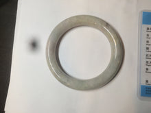 Load image into Gallery viewer, 56.8mm certified 100% natural type A light green/purple/yellow chubby round cut jadeite jade bangle D123-8923