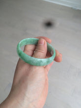 Load image into Gallery viewer, 52.5mm certified 100% natural Type A sunny green jadeite jade bangle BK5-3359