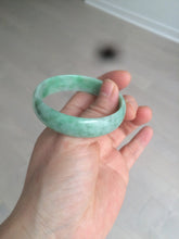 Load image into Gallery viewer, 52.5mm certified 100% natural Type A sunny green jadeite jade bangle BK5-3359