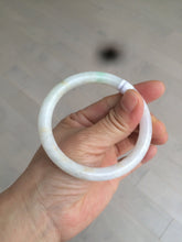 Load image into Gallery viewer, 55mm certified Type A 100% Natural sunny green/white/brown Jadeite Jade bangle BF25-1470