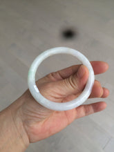 Load image into Gallery viewer, 55mm certified Type A 100% Natural sunny green/white/brown Jadeite Jade bangle BF25-1470