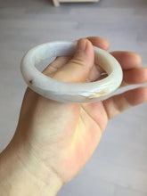 Load image into Gallery viewer, 56mm certified 100% natural type A icy watery white red purple jadeite jade bangle AH98-0544