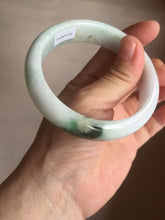 Load image into Gallery viewer, 60mm certified Type A 100% Natural sunny green yellow brown white Jadeite Jade bangle D137-1732