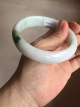 Load image into Gallery viewer, 60mm certified Type A 100% Natural sunny green yellow brown white Jadeite Jade bangle D137-1732