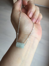 Load image into Gallery viewer, Type A 100% Natural white light green Jadeite Jade LuluTong (Every road is smooth) bead pendant group BP90 Add-on item