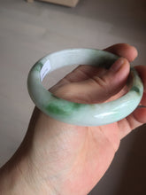Load image into Gallery viewer, 57.7mm certified Type A 100% Natural sunny green yellow brown white Jadeite Jade bangle D136-1720