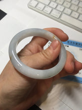Load image into Gallery viewer, 51.8mm certified 100% natural Type A light green/yellow jadeite jade bangle AJ73-8588