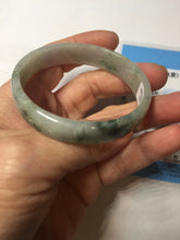 Load image into Gallery viewer, 50.5mm certified 100% natural Type A light green/gray/purple jadeite jade bangle PD201-2387