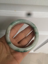 Load image into Gallery viewer, 60.7mm Certified Type A 100% Natural green/white jdeite Jade bangle AE57-4355