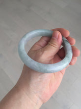Load image into Gallery viewer, 59mm Certified Type A 100% Natural green gray purple Jadeite Jade bangle AH95-4489