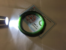 Load image into Gallery viewer, 55mm certified 100% Natural dark green/black nephrite (碧玉) bangle HT168-3-3890