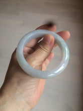 Load image into Gallery viewer, 52mm Certified Type A 100% Natural light green/purple Jadeite Jade bangle Q127-0309