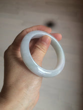 Load image into Gallery viewer, 52mm Certified Type A 100% Natural light green/purple Jadeite Jade bangle Q127-0309