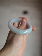 Load image into Gallery viewer, 52mm Certified Type A 100% Natural light green/purple Jadeite Jade bangle Q127-0309