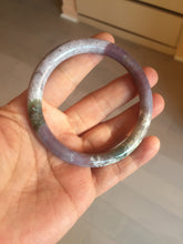 Load image into Gallery viewer, 57mm 100% natural red/purple/green slim round cut ocean jasper bangle SY111