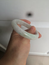 Load image into Gallery viewer, 52mm certified Type A 100% Natural icy light green oval Jadeite Jade bangle AZ45-5053