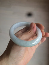 Load image into Gallery viewer, 52mm Certified Type A 100% Natural light green/purple Jadeite Jade bangle Q127-0309