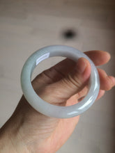 Load image into Gallery viewer, 52mm Certified Type A 100% Natural light green/purple Jadeite Jade bangle Q127-0309