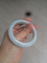 Load image into Gallery viewer, 52mm Certified Type A 100% Natural light green/purple Jadeite Jade bangle Q127-0309
