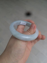 Load image into Gallery viewer, 52mm Certified Type A 100% Natural light green/purple Jadeite Jade bangle Q127-0309