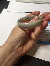 Load image into Gallery viewer, 50.2mm certified 100% natural Type A light green/gray/purple jadeite jade bangle PD202-2389