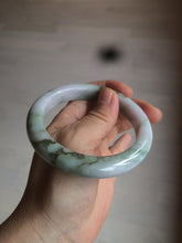 Load image into Gallery viewer, 58.8mm Certified Type A 100% Natural green/purple/brown Jadeite Jade bangle C86-5287