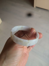 Load image into Gallery viewer, 48.8mm Certified Type A 100% Natural light purple/yellow/white square Jadeite Jade bangle Y151-8064