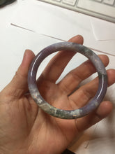 Load image into Gallery viewer, 55.4 100% natural red/yellow/brown/black round cut ocean jasper bangle SY44