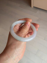 Load image into Gallery viewer, 54.7mm certified type A100% Natural green purple Jadeite Jade bangle BM35-0251