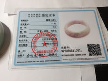 Load image into Gallery viewer, AllaboutjadeCanada.com only 56mm certified 100% natural Type A sunny green purple brown black jadeite jade bangle AZ175-0511 add on item
