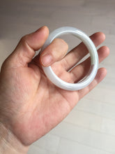 Load image into Gallery viewer, 54.6mm Certified 100% natural Type A white/green/purple jadeite jade bangle AM33-0255