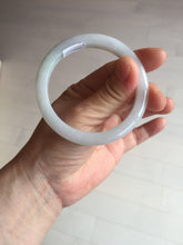 Load image into Gallery viewer, 54.6mm Certified 100% natural Type A white/green/purple jadeite jade bangle AM33-0255