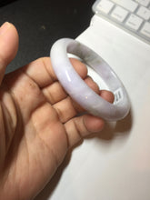 Load image into Gallery viewer, 60mm Certified Type A 100% Natural icy watery green/purple/red Jadeite Jade bangle BM87-4496