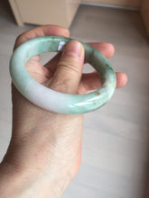 Load image into Gallery viewer, 57mm certified 100% natural type A sunny green/purple/brown jadeite jade bangle BN99-7710