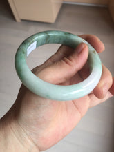 Load image into Gallery viewer, 57mm certified 100% natural type A sunny green/purple/brown jadeite jade bangle BN99-7710