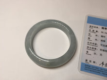Load image into Gallery viewer, 51.4mm Certified Type A 100% Natural icy watery light green jadeite Jade bangle BK123-3400