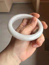 Load image into Gallery viewer, 61.5mm Type A 100% Natural sunny green/light white/purple Jadeite Jade bangle BH124-8036