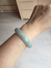 Load image into Gallery viewer, 51.4mm Certified Type A 100% Natural icy watery light green jadeite Jade bangle BK123-3400