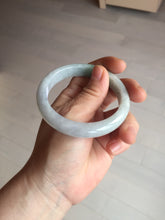 Load image into Gallery viewer, 55.2mm Certified Type A 100% Natural sunny green/light purple Jadeite Jade bangle BM27-0795