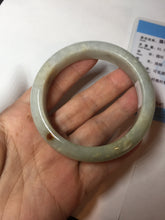 Load image into Gallery viewer, 55.4mm certified Type A 100% Natural green/yellow/purple/red Jadeite Jade bangle BM91-9786