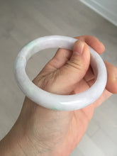 Load image into Gallery viewer, 57.5mm Certified Type A 100% Natural sunny green white purple jadeite Jade bangle BK79-0368