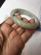 Load image into Gallery viewer, 55.4mm certified Type A 100% Natural green/yellow/purple/red Jadeite Jade bangle BM91-9786