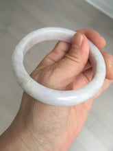 Load image into Gallery viewer, 57.5mm Certified Type A 100% Natural sunny green white purple jadeite Jade bangle BK79-0368