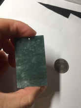 Load image into Gallery viewer, 100% natural blue/gray Guatemala jadeite jade Guanyin (观音) safe and sound pendant/worry stone/decor PD194