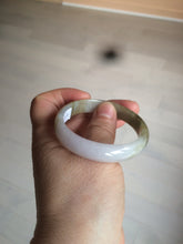 Load image into Gallery viewer, 50mm Certified Type A 100% Natural green brown black purple oval Jadeite Jade bangle AX60-7545