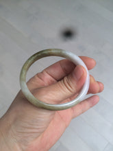 Load image into Gallery viewer, 50mm Certified Type A 100% Natural green brown black purple oval Jadeite Jade bangle AX60-7545