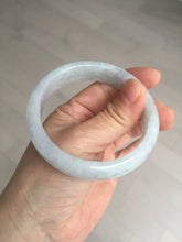 Load image into Gallery viewer, 56.3mm certified 100% natural Type A light green purple jadeite jade bangle Bk75-3785