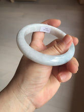 Load image into Gallery viewer, 59.8mm Certificated Type A 100% Natural White green Jadeite Jade bangle AA117-8441
